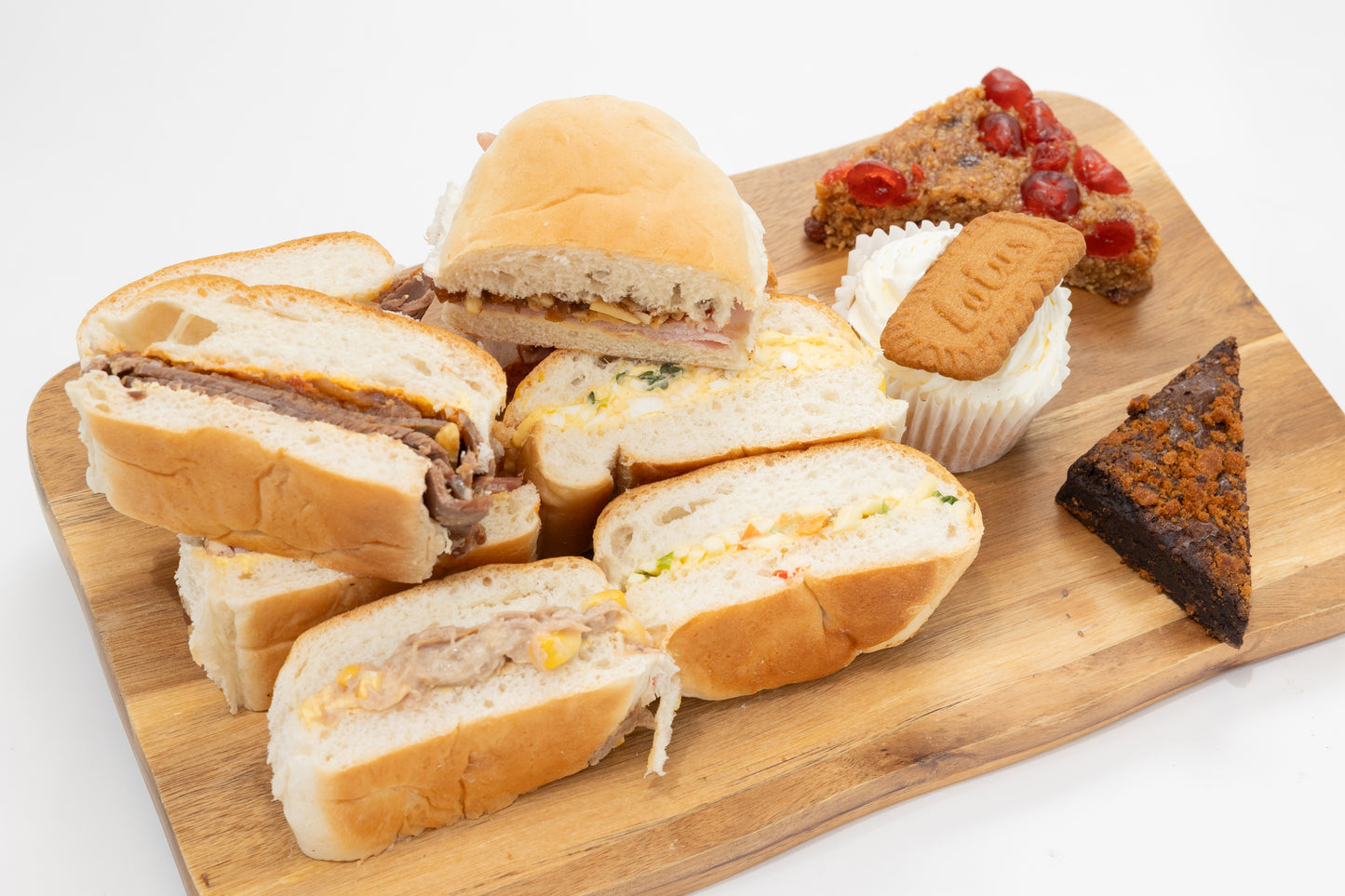 Sandwich & Cake Platter