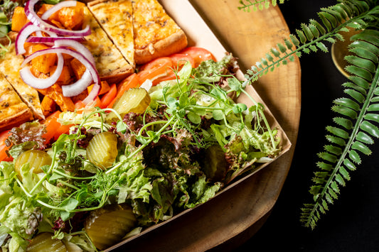 Fetta Quiche Salad Box