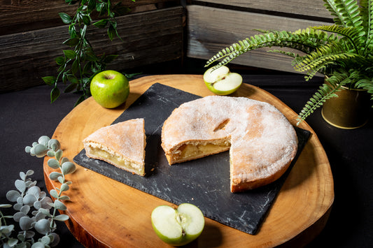 Sharing Deep Filled Apple Pie