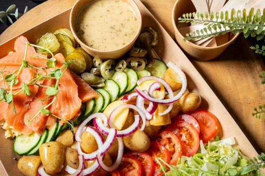 Smoked Salmon Salad Box