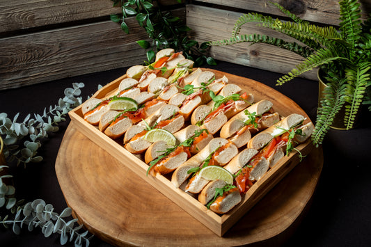 Filled Breakfast Bagel Box