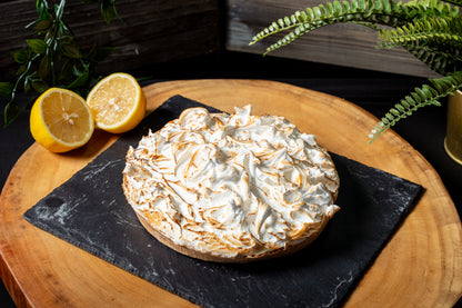 Sharing Deep Filled Lemon Meringue Pie