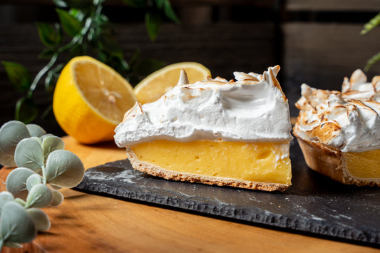 Sharing Deep Filled Lemon Meringue Pie