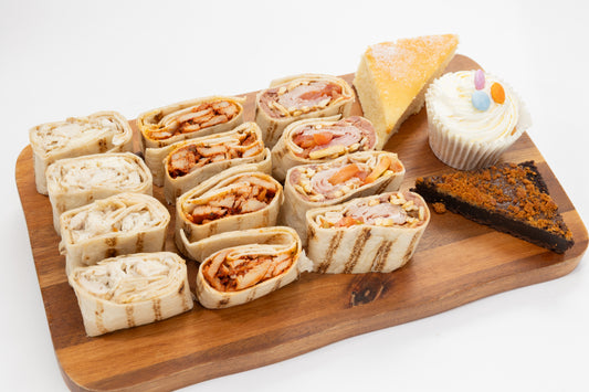 Sandwich & Cake Platter