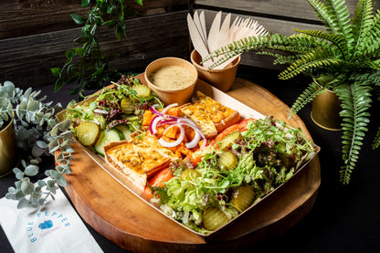 Fetta Quiche Salad Box