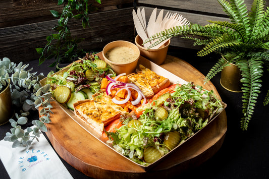 Fetta Quiche Salad Box