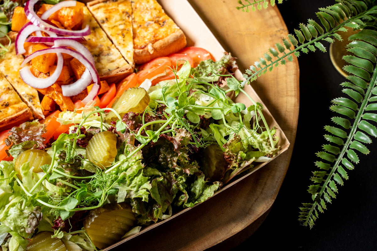 Fetta Quiche Salad Box